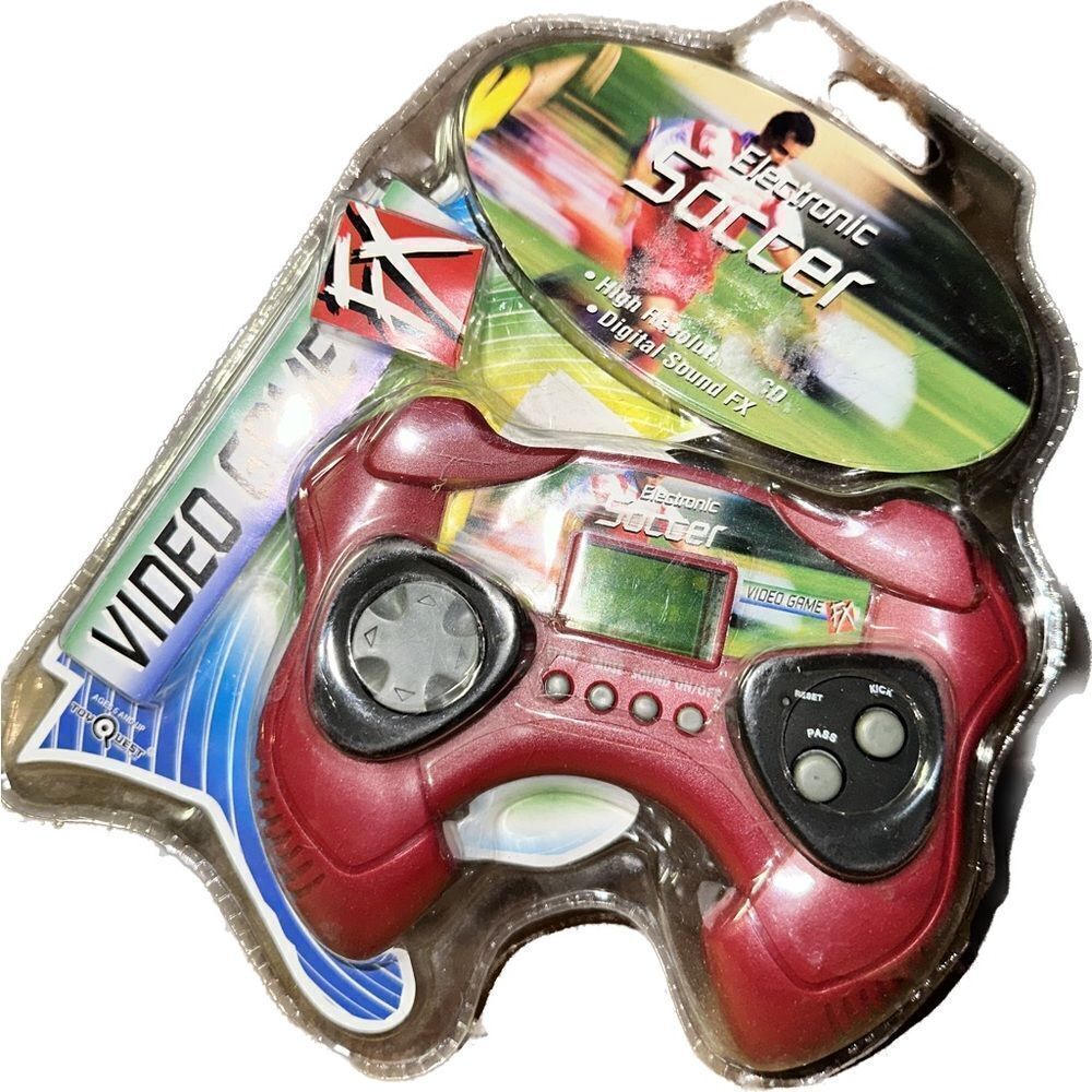 VTG NEW Toy Quest Electronic Soccer Handheld Game NIB Vintage‎